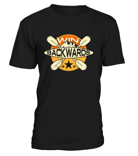 Rowing Win Backwards Water Sports Oarsmen Rower T-Shirt Unisex