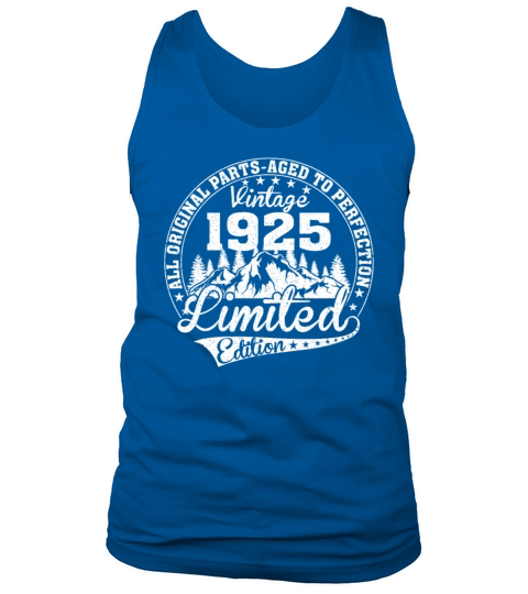 1925 Birthday vintage vintage sloth gift Tank Top Unisex