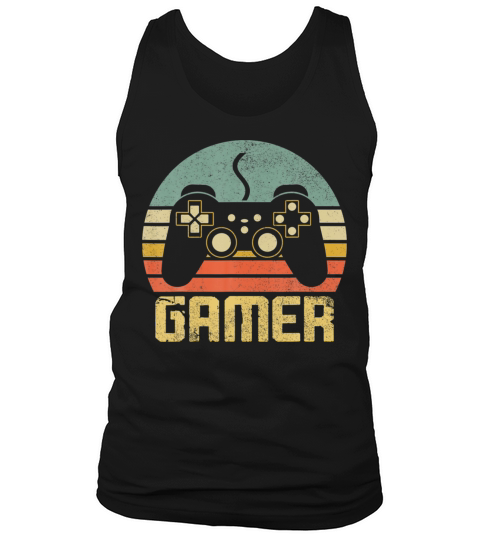 Vintage Retro Gamer Video Game Player Tank Top Unisex