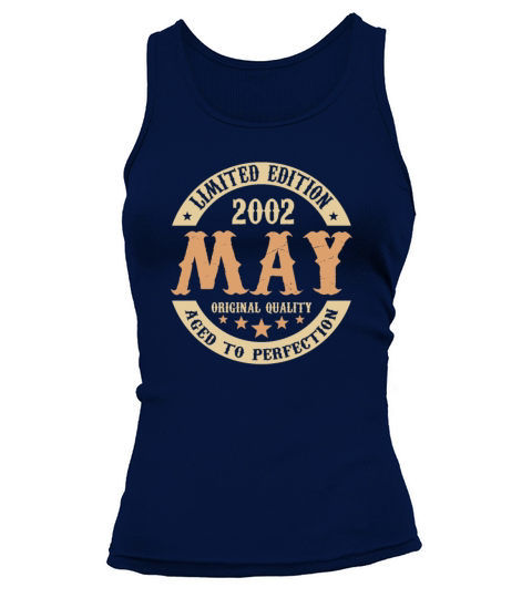 May 2002 Vintage Birthday Present Tank top Woman