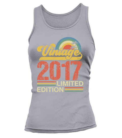 Retro Vintage 2017 Limited Edition Tank top Woman