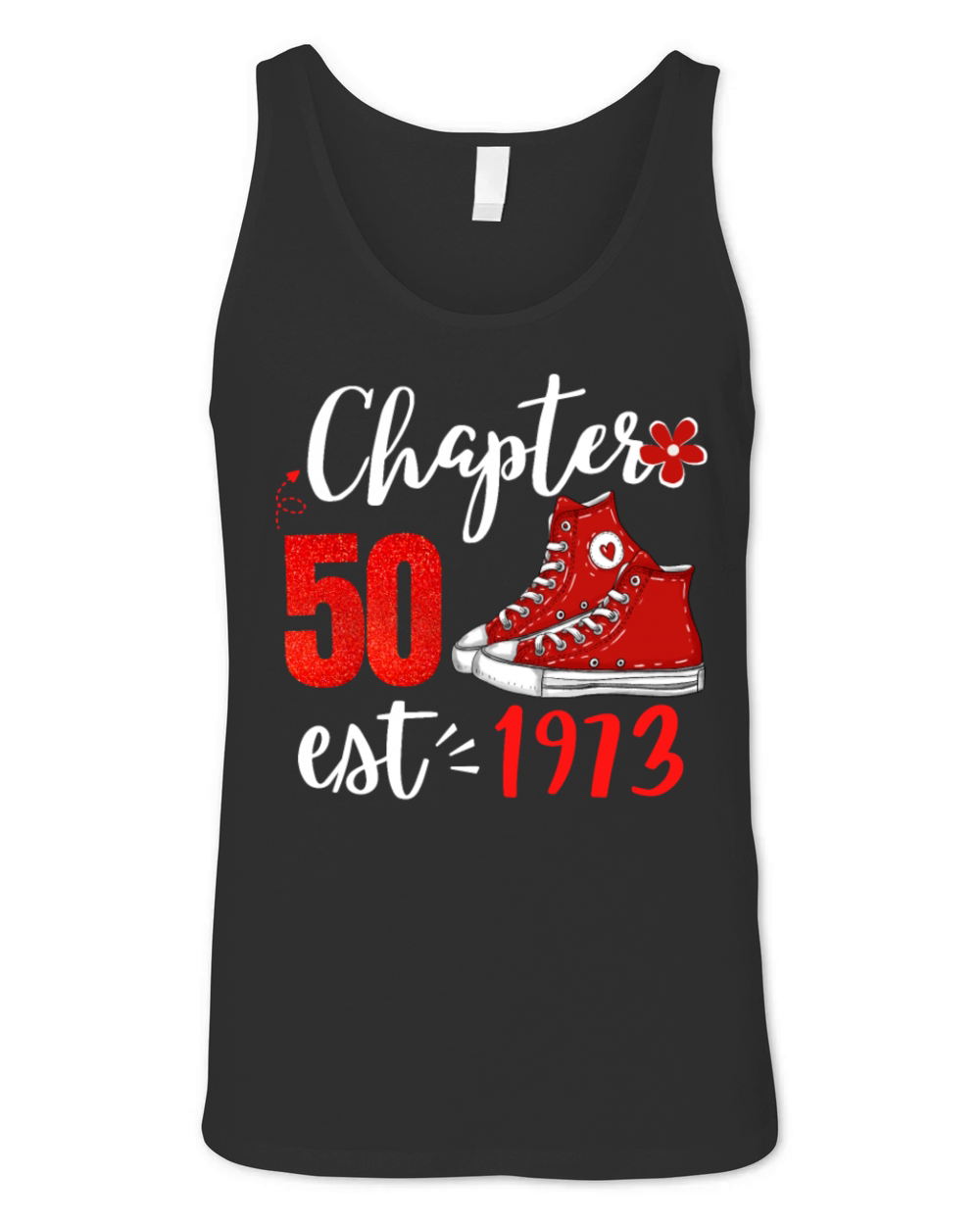 Chapter 50 EST 1973 Happy 50th Birthday Unisex Jersey Tank