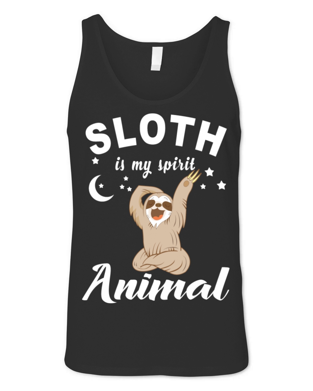 Sloth Is My Spirit Animal Unisex Jersey Tank