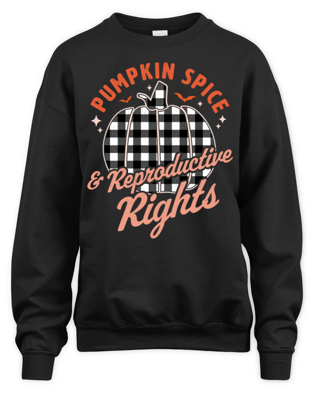 Pumpkin Spice And Reproductive Rights Halloween Unisex Premium Crewneck Sweatshirt