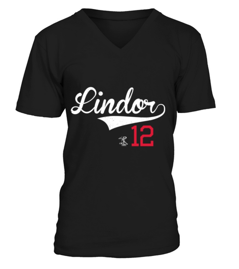Francisco Lindor Vintage Gameday V-Neck T-shirt