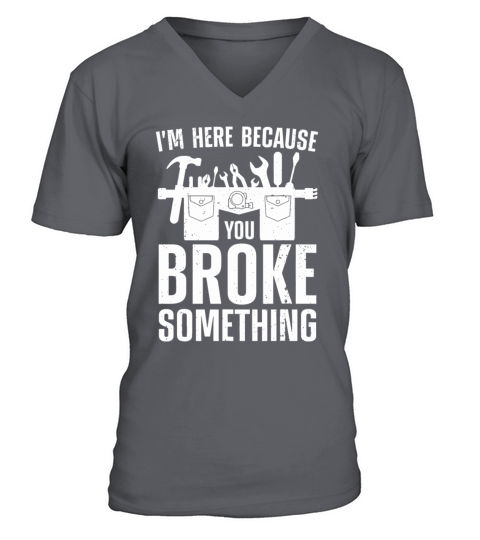 Funny Handyman For Men Women Repairman Repair Tool V-Neck T-shirt