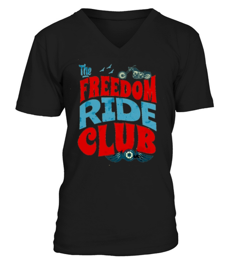Summer Biker V-Neck T-shirt