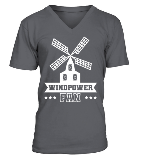 Windpower Fan V-Neck T-shirt