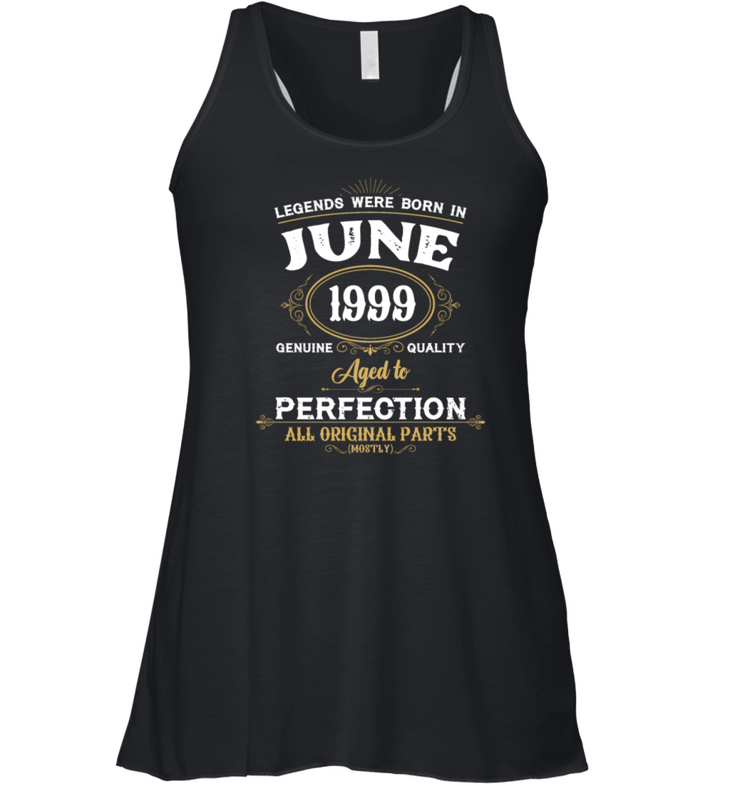 Legends Were Born In June 1986 Women's Flowy Tank Top