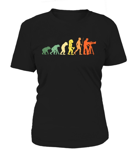 Camera Operator Evolution Retro Video Producer Women's T-Shirt