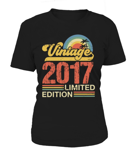 Retro Vintage 2017 Limited Edition Women's T-Shirt