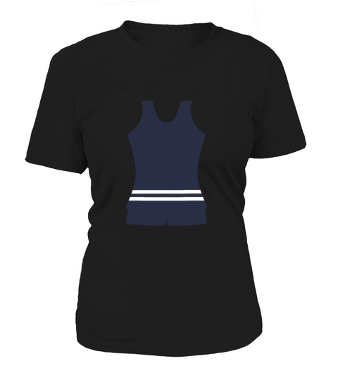 Vintage Navy Blue Bathing Suit Women's T-Shirt