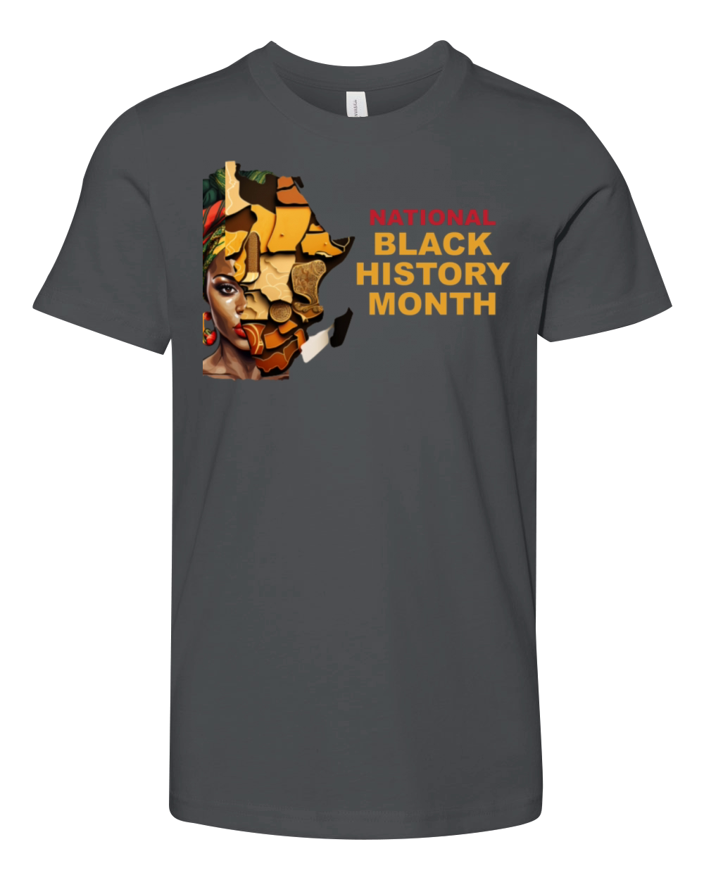 National Black History Mounth T-shirt Youth Unisex Jersey Tee
