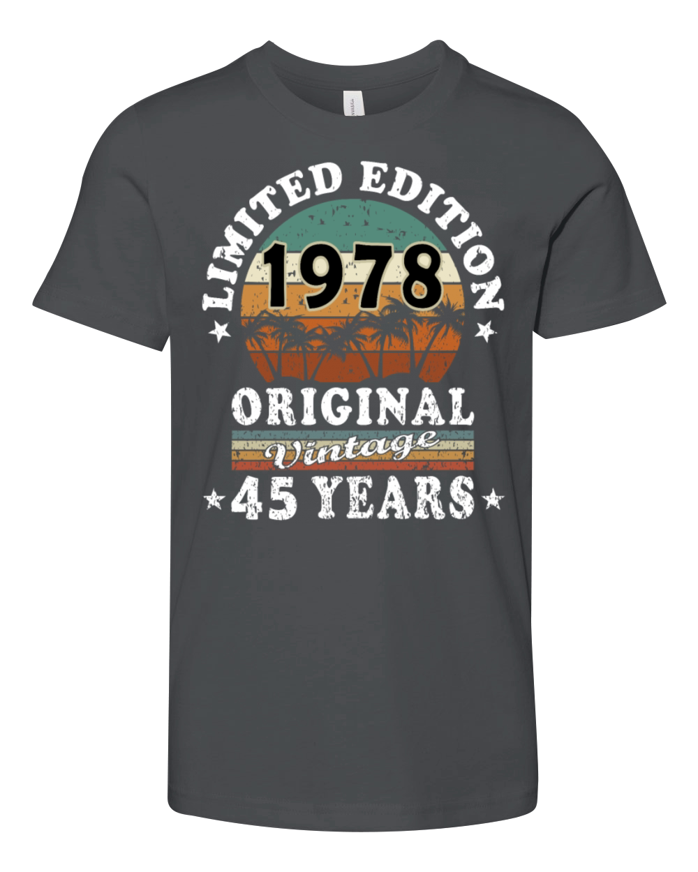Original May vintage 1978 45th birthday gift Youth Unisex Jersey Tee