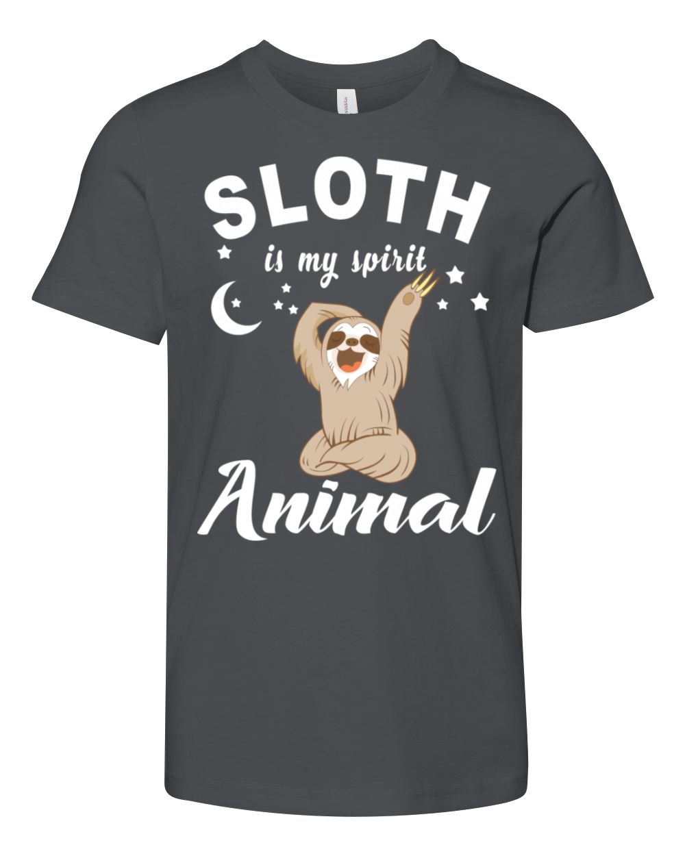 Sloth Is My Spirit Animal Youth Unisex Jersey Tee