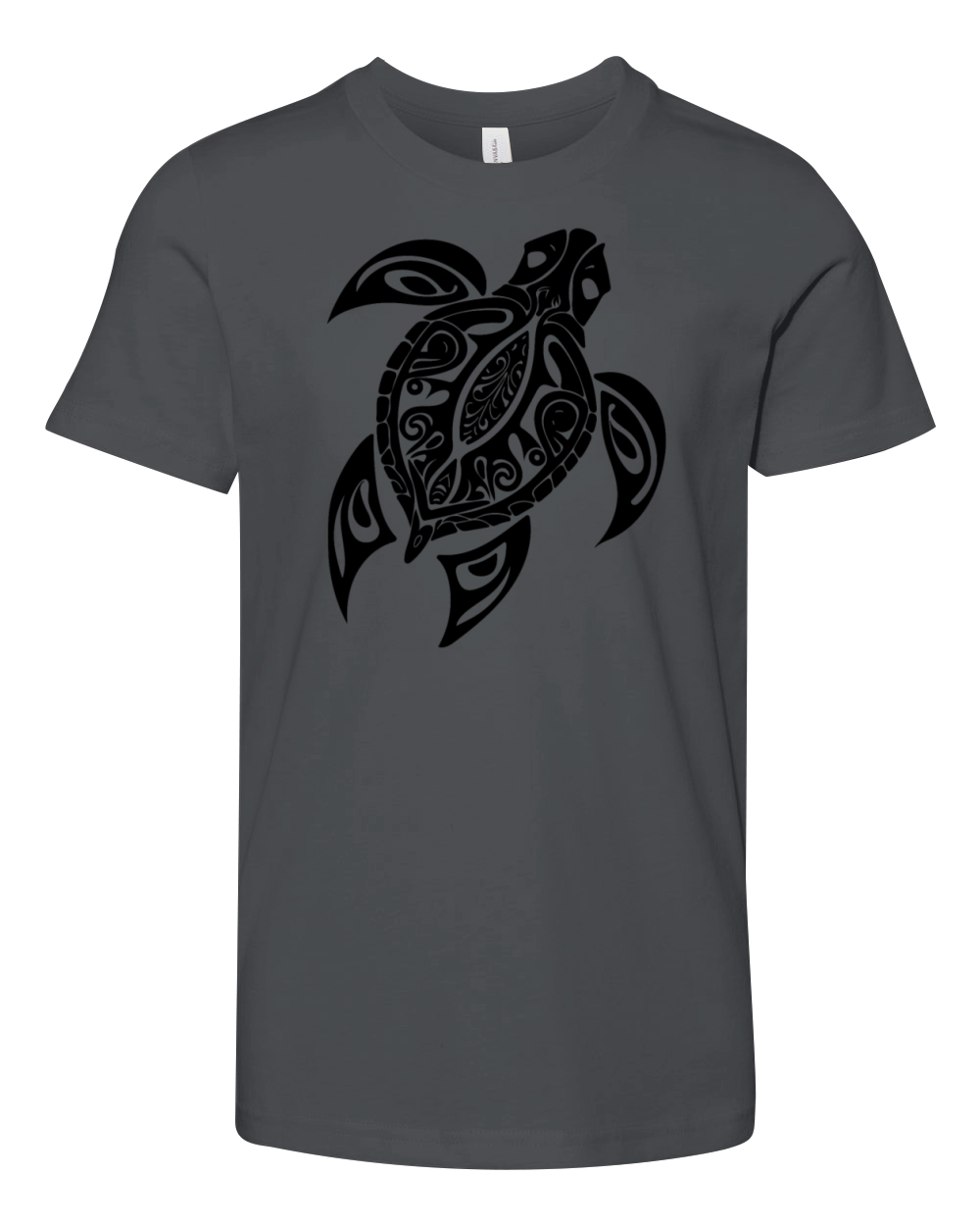 Vintage Abstract Tattoo Turtle Youth Unisex Jersey Tee