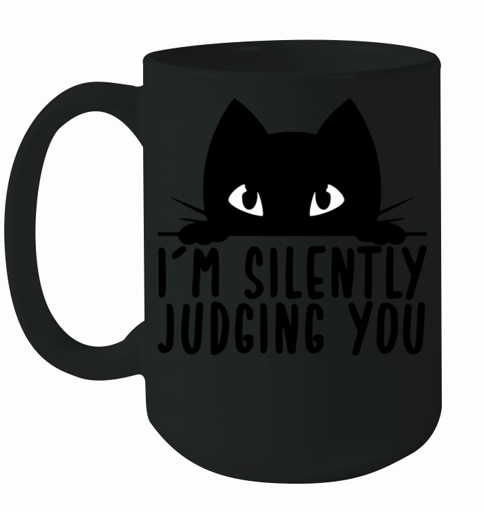 Funny cat quote Ceramic Mug