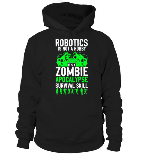 Robot Robotics Engineer Vintage Hoodie Unisex