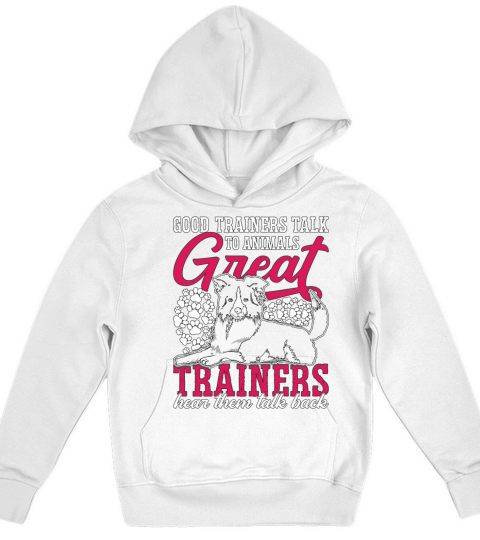 Animal Trainer Good Trainers Talk To Zookeeper Kids Hoodie