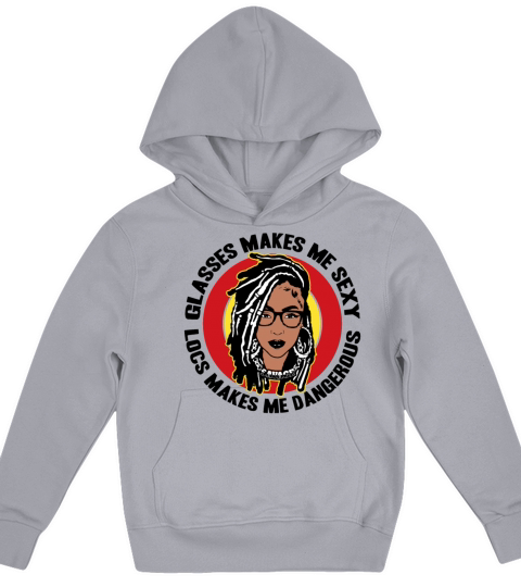 Its the Locs For Me - Afro Hair Black American Kids Hoodie