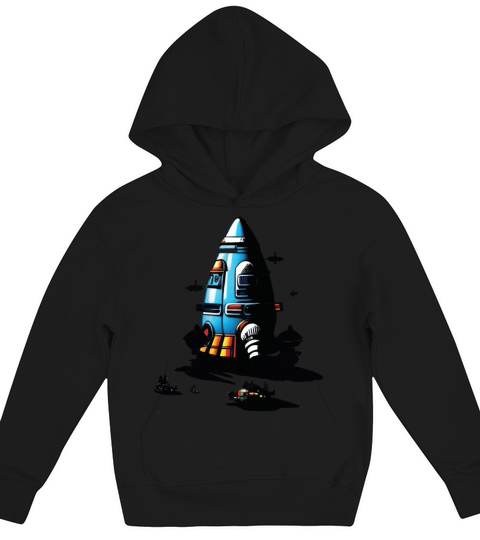 Space Invation Kids Hoodie