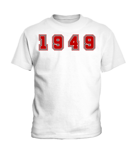 1949 Year Number Kids T-Shirt