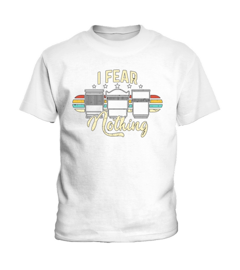 Camera Operator I Fear Nothing Retro Video Shoots Kids T-Shirt