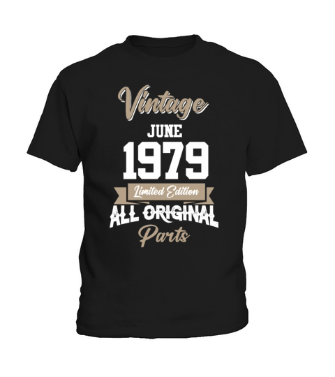 June 1966 Vintage Birthday Present Kids T-Shirt