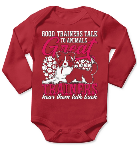 Animal Trainer Good Trainers Talk To Zookeeper Long Sleeve Baby One-Piece