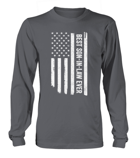 Best Son-In-Law Ever US American Vintage Flag Pun Long sleeved Unisex