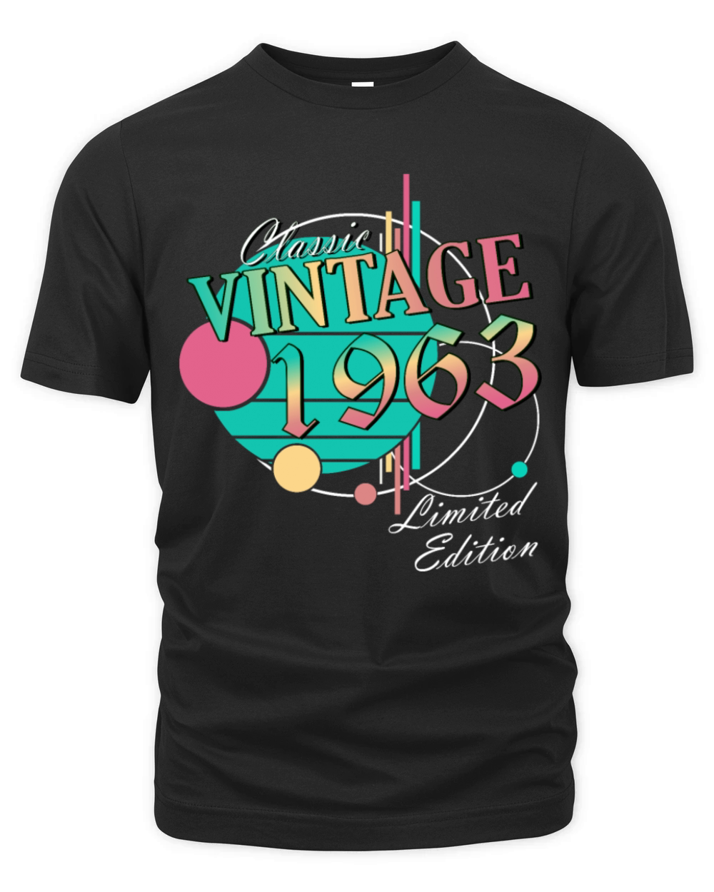 Original 1963 vintage born vintage birthday Organic Unisex T-shirt
