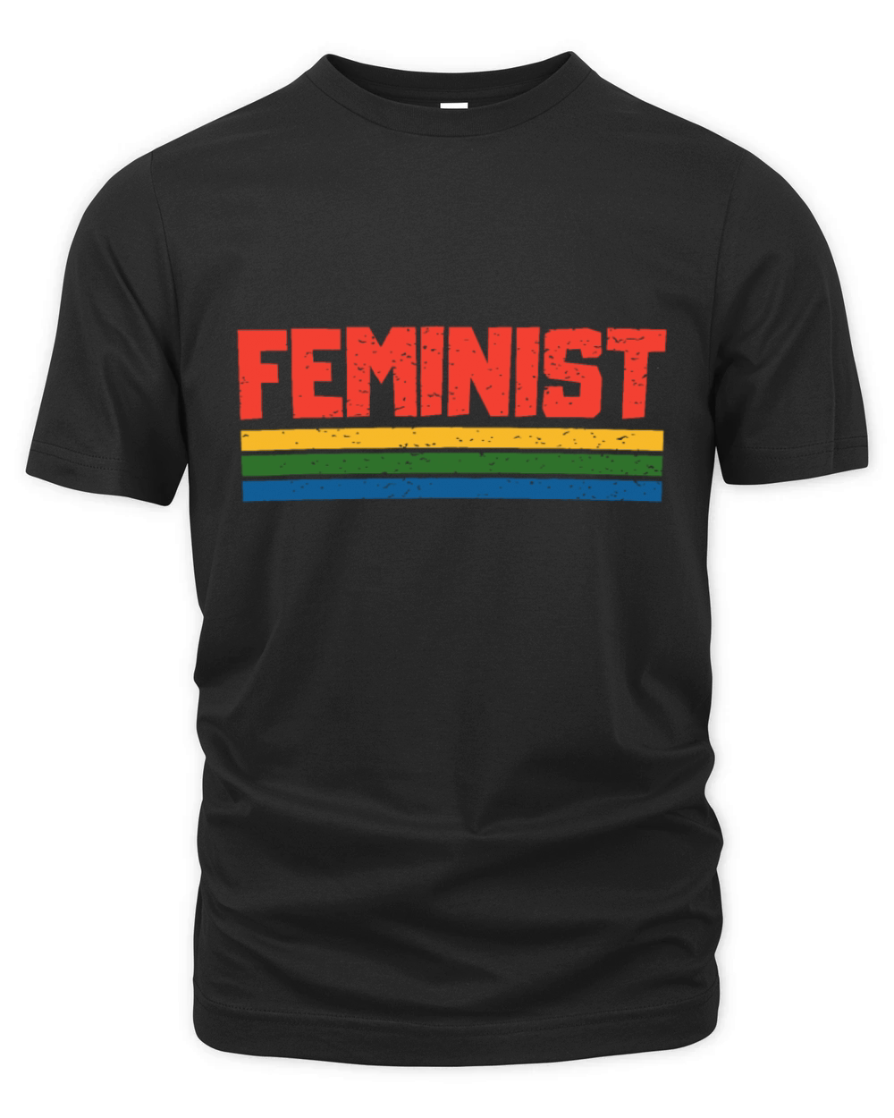 Retro vintage feminist 70s feminismgender equality Organic Unisex T-shirt