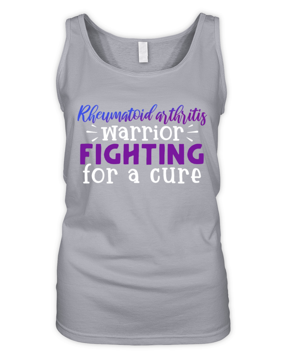 Rheumatoid Arthritis Warrior Fighting For A Cure Organic Women's Tank Top