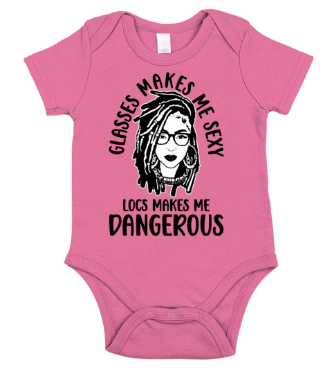 Its the Locs For Me - Afro Hair Black American Short Sleeve Baby One-Piece