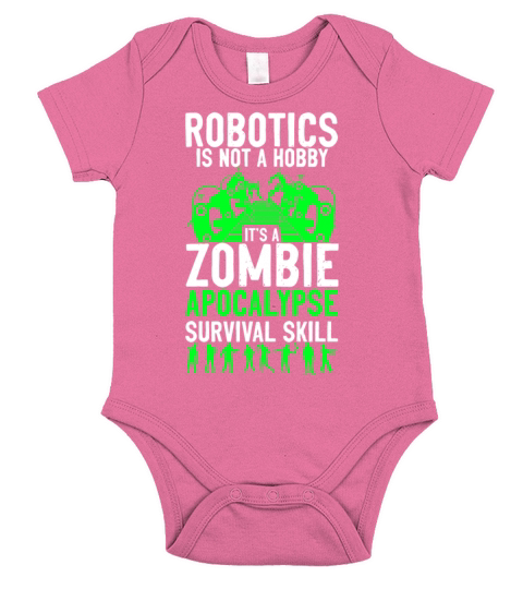 Robot Robotics Engineer Vintage Short Sleeve Baby One-Piece