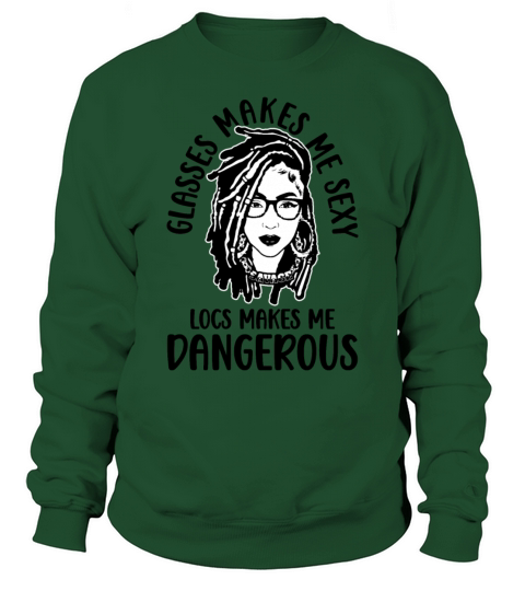 Its the Locs For Me - Afro Hair Black American Sweatshirt Unisex