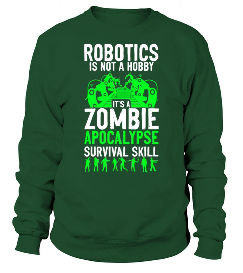Robot Robotics Engineer Vintage Sweatshirt Unisex