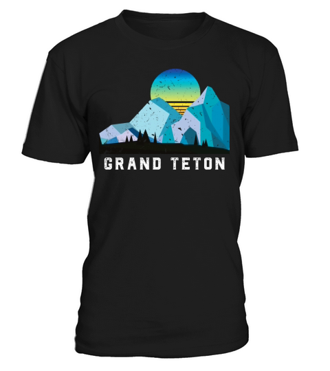 Vintage Grand Teton Retro National Park T-Shirt Unisex
