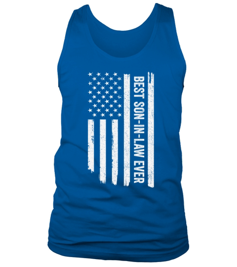 Best Son-In-Law Ever US American Vintage Flag Pun Tank Top Unisex