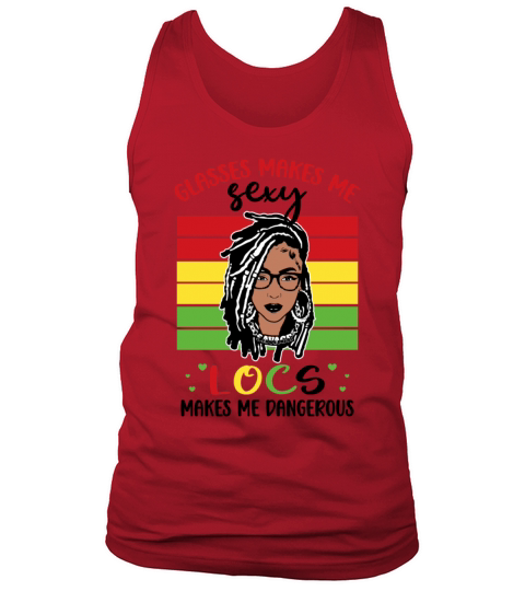 Its the Locs For Me - Afro Hair Black American Tank Top Unisex