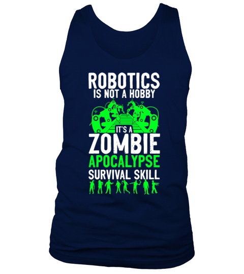 Robot Robotics Engineer Vintage Tank Top Unisex