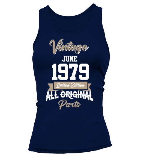June 1966 Vintage Birthday Present Tank top Woman