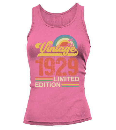Retro Vintage 1929 Limited Edition Tank top Woman