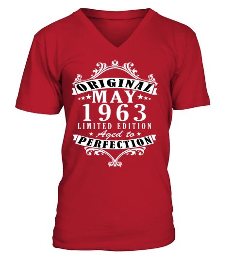 1963 May Vintage V-Neck T-shirt
