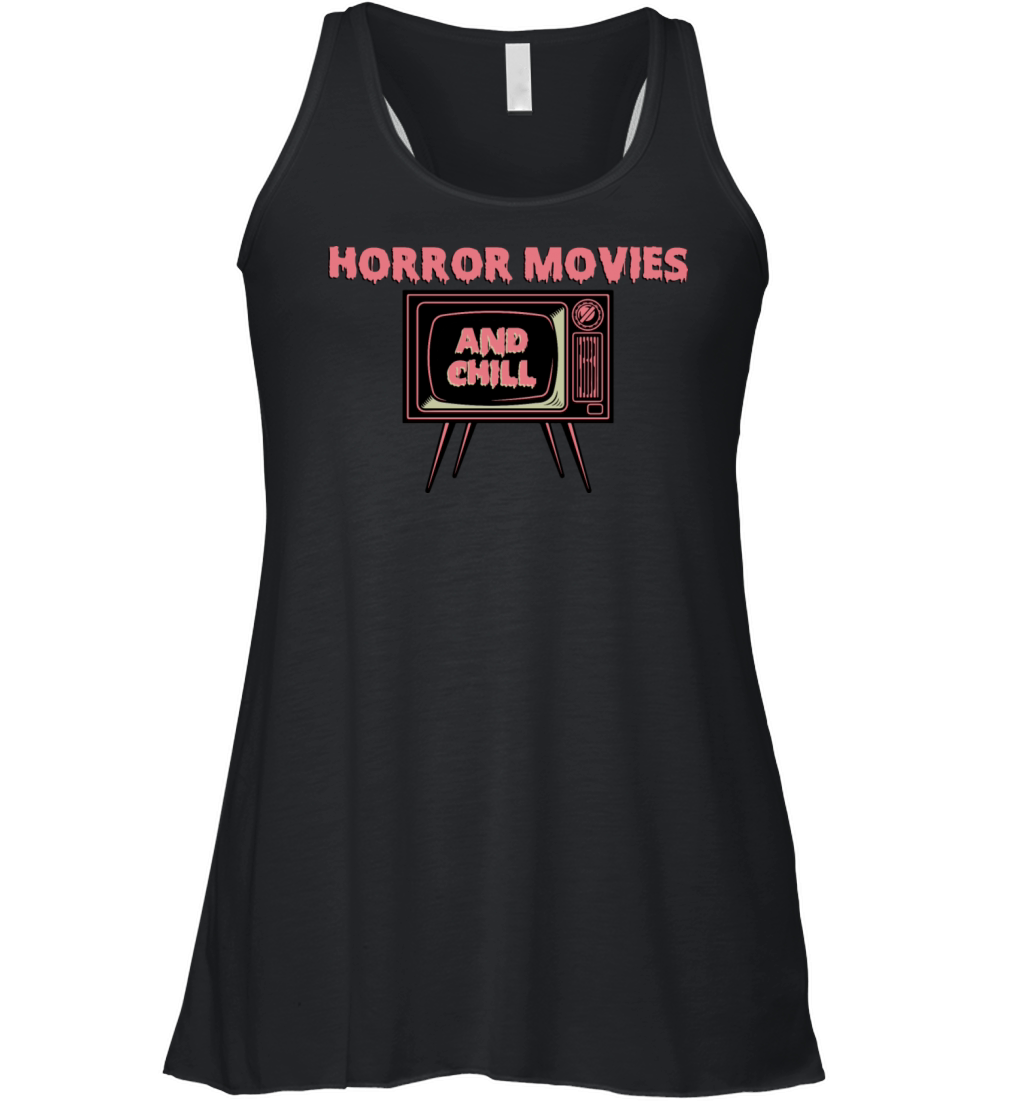 Horror Movies And Chill Women's Flowy Tank Top