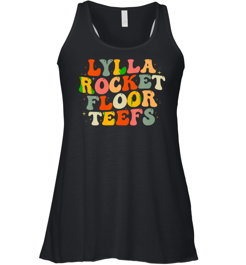 Lylla Rocket Floor Teefs For Men Women Kid Women's Flowy Tank Top