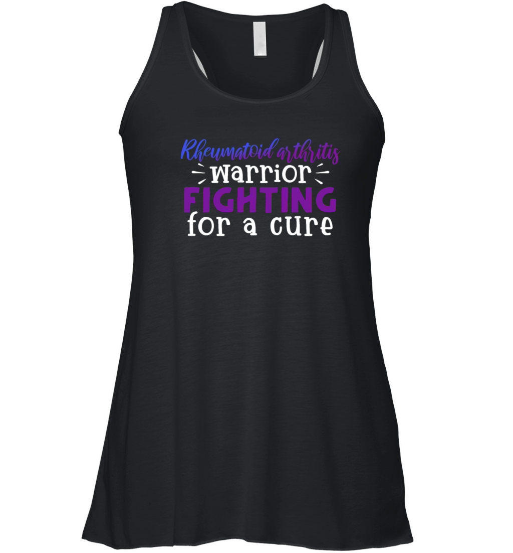Rheumatoid Arthritis Warrior Fighting For A Cure Women's Flowy Tank Top