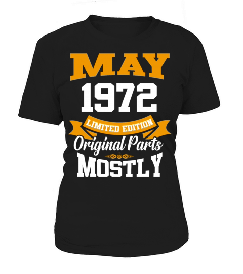 May 1972 Vintage Birthday Present Women's T-Shirt