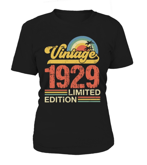 Retro Vintage 1929 Limited Edition Women's T-Shirt