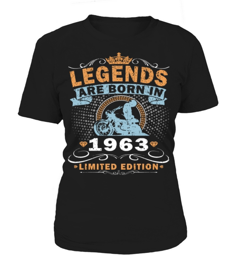 Vintage motorcycle 1963 60th anniversary Women's T-Shirt